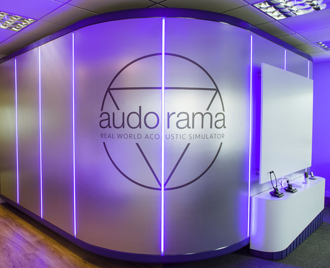 Appearing as a space-age pod, the Audorama™ at Audify® offers a glimpse into the future of hearing care.